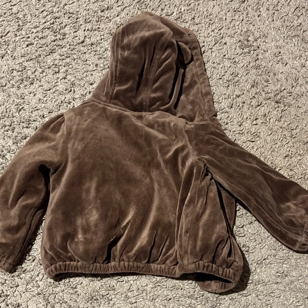 Gymboree Brown Jacket with Colorful Button Accents - Picture 3 of 3